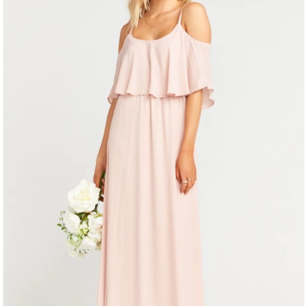 Caitlin Ruffle Maxi Dress